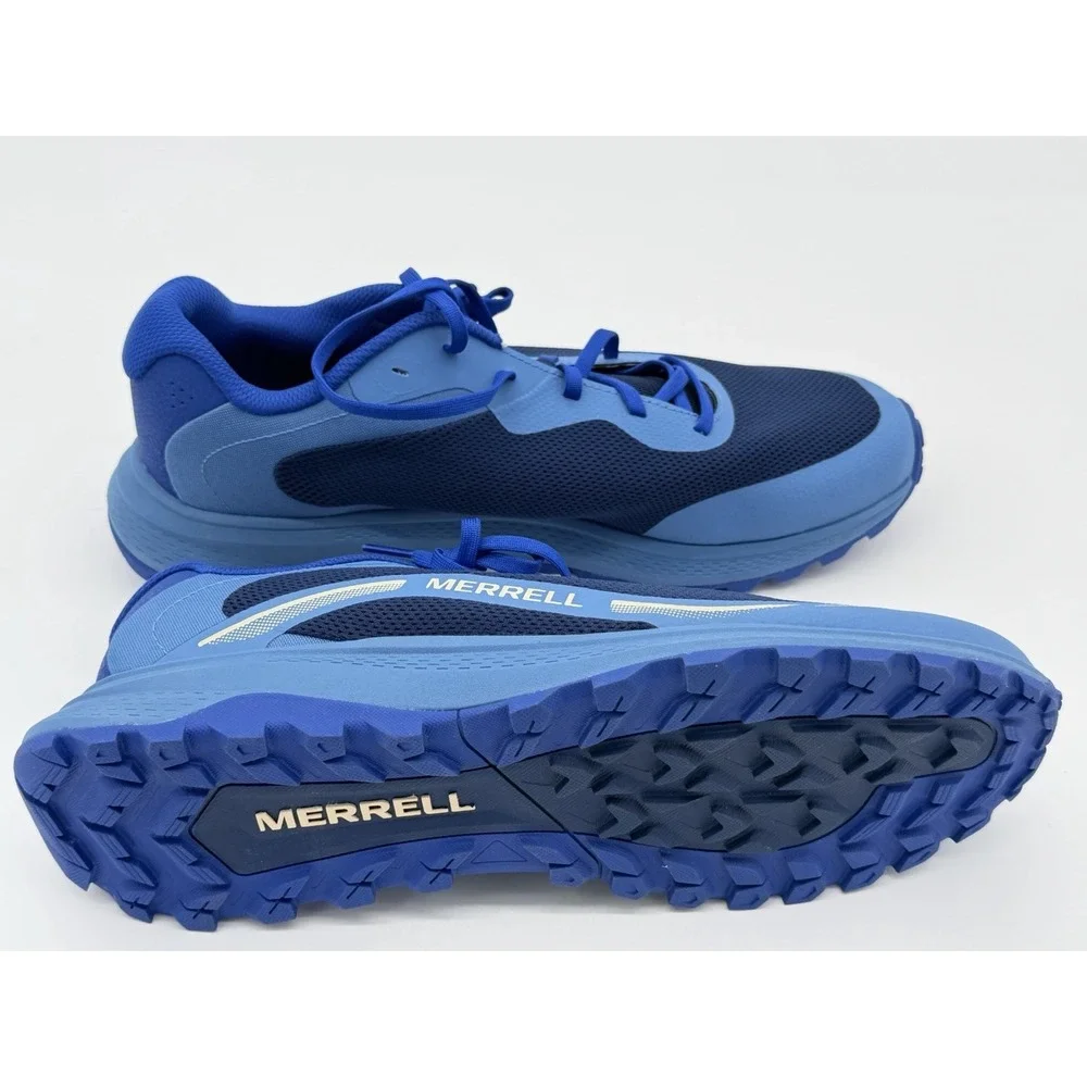Men's Size 12 - Merrell Hiking Trail Shoes Blue J0688555